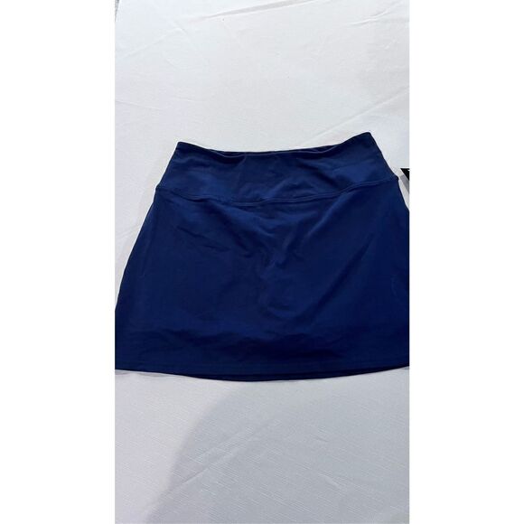 KIM ROGERS TUMMY CONTROL NAVY BLUE SKORTS WOMENS SZ M NEW - Picture 4 of 12